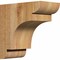 Ekena Millwork New Brighton Rough Sawn Corbel, Western Red Cedar, 4"W x 8"D x 8"H COR04X08X08NEB00RWR - alternate 1